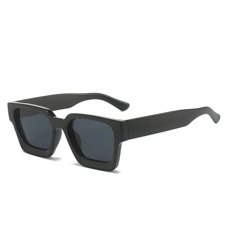 JNPCXI Fashion Square Women Luxury Sunglasses Retro Gradient Blue Designer Men Trending Sun Glasses Shades UV400
