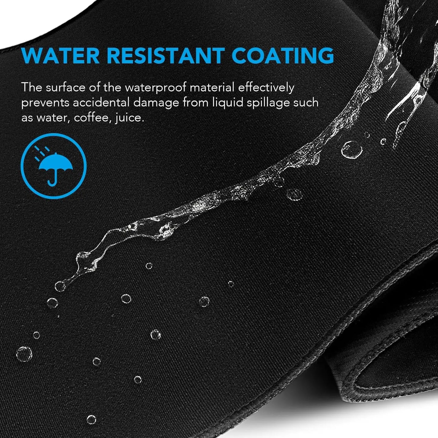 Large Mouse Pad, Desk Mat with Non-Slip Rubber Base, Waterproof Gaming Mousepad with Stitched Edges, XXL Computer Keyboard Mat