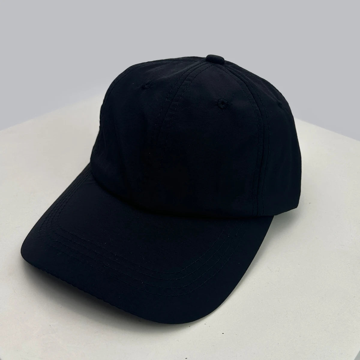 New Unisex Solid Quick Drying Sports Baseball Hats Breathable Outdoor Sunshade Simple Peaked Caps Versatile Fashion Street ins