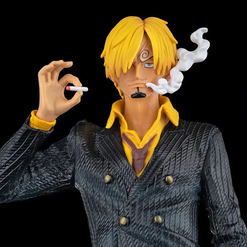 12.6" One Piece Anime Sanji Action Figure Vinsmoke Sanji Figma PVC Model Statue