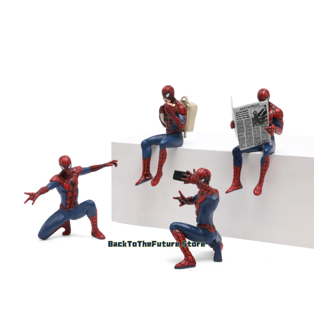 Hasbro Marvel Superhero Spiderman, 7-9cm Action Figure Spider-Man Anime Collect