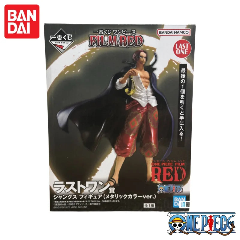 Special OfferIn Stock Bandai Original Film Red One Piece Ichiban Kuji Action Figure Mol Doll Brand New Boxed Anime Action Figure