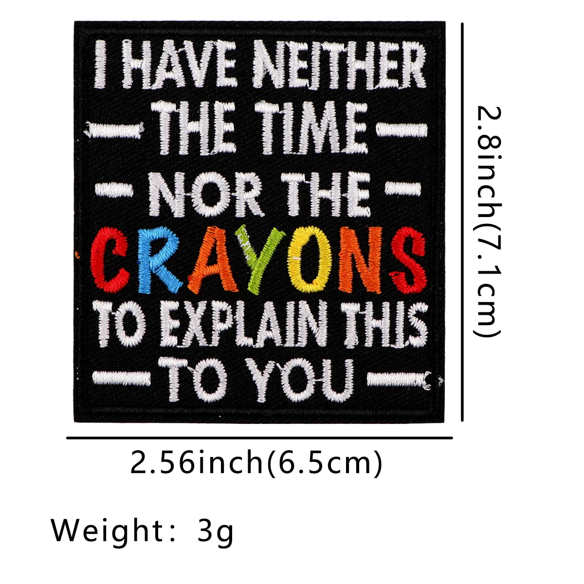 Cute Raccoon Embroidery Patch Funny Quotes Iron On Patches For Clothing Thermoadhesive Patches On Clothes DIY Sew Badges