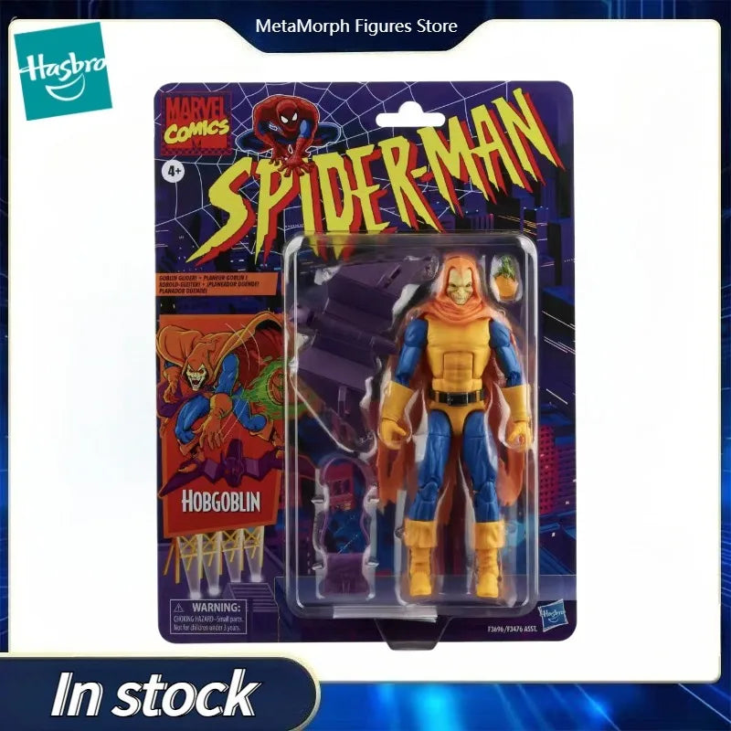Original Hasbro Marvel Legends Series Hobgoblin Anime Figure Toy Collection Model