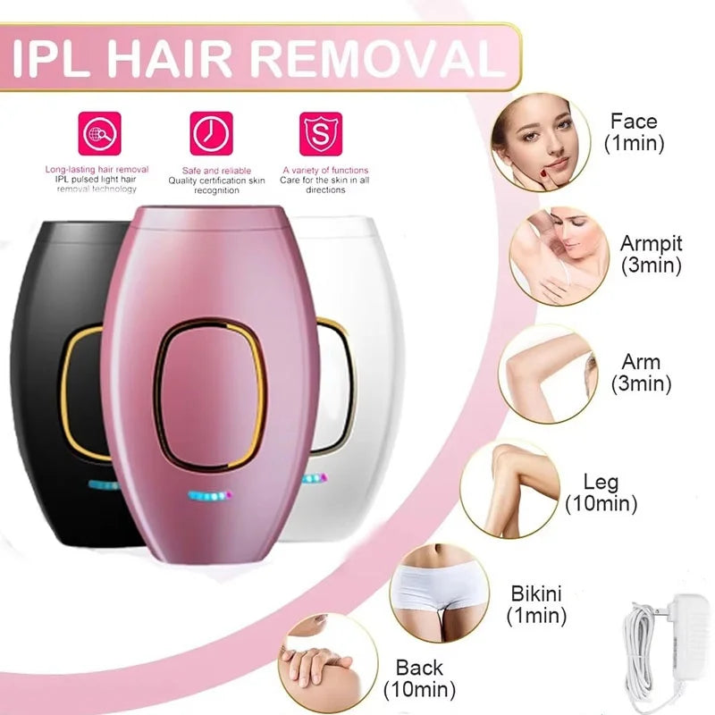 Popular hair removal device laser, IPL womens shaving strong pulse hair removal