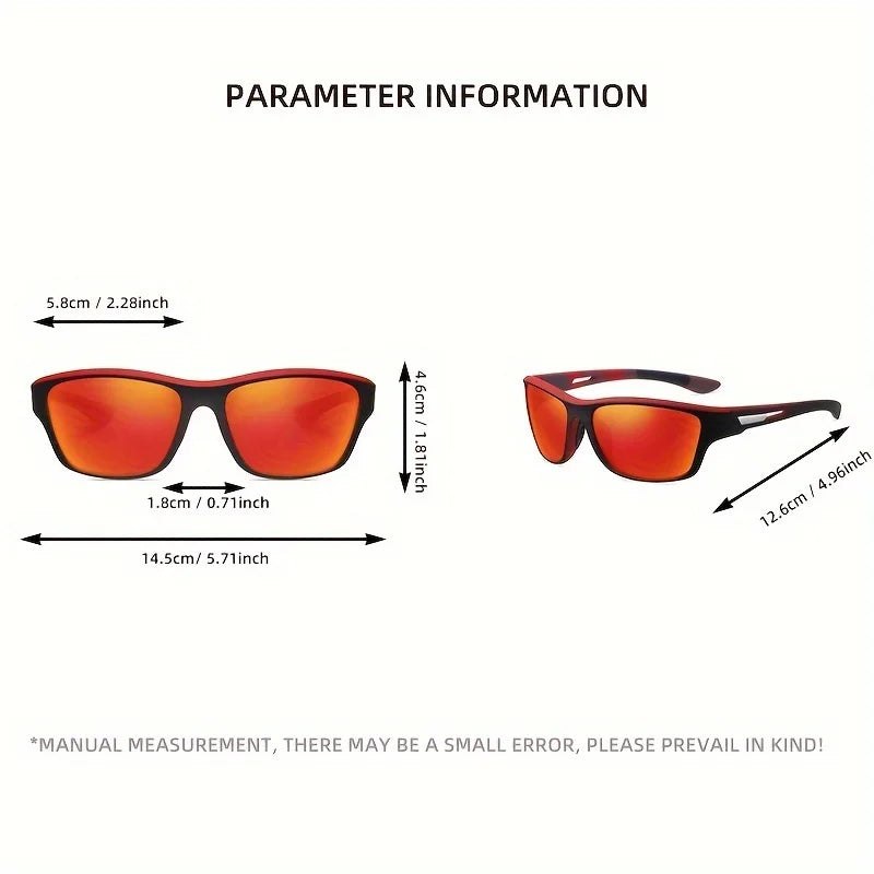 Fashionable and Cool Surround Glasses Suitable for Both Men and Women Suitable for Outdoor Sports Hiking Traveling Parties