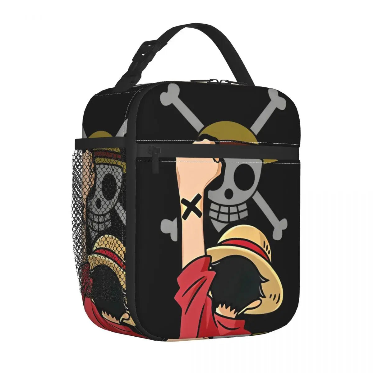 One Piece Monkey D Luffy Anime Insulated Lunch Thermal Bag Work School Bag M1