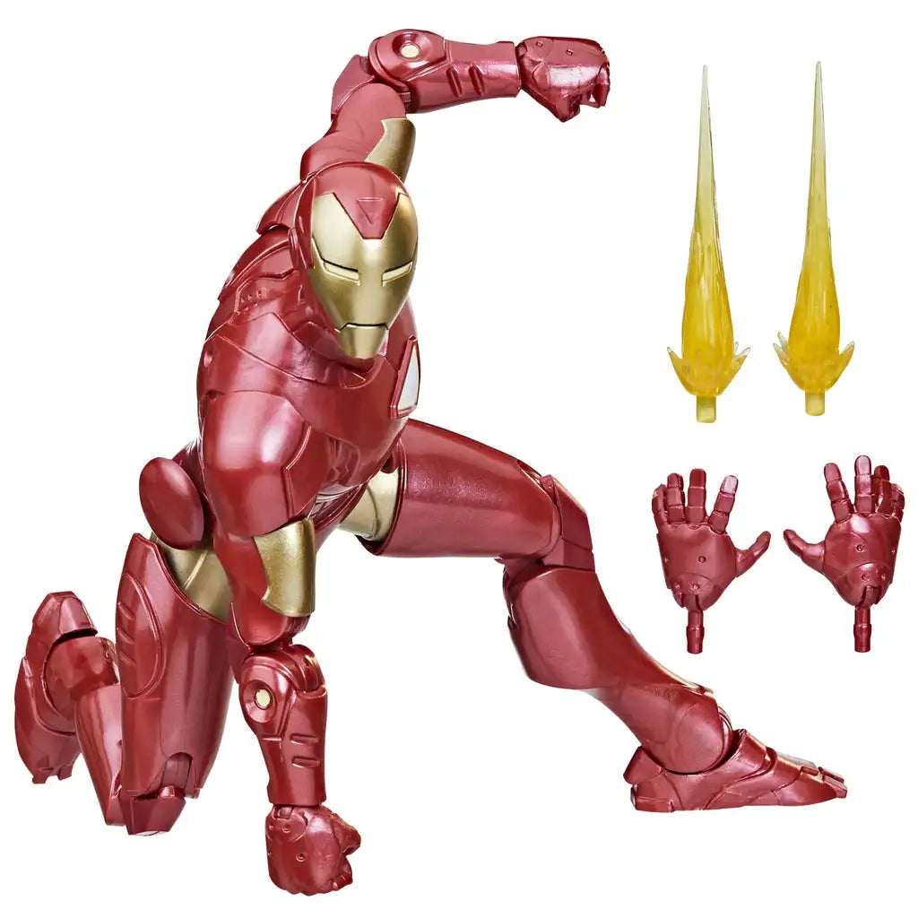Marvel Legends Extremis Iron Man Orb Molecule Ultimate Captain America Baron Von Strucker Puff Adder BAF Wave 6" Action Figure