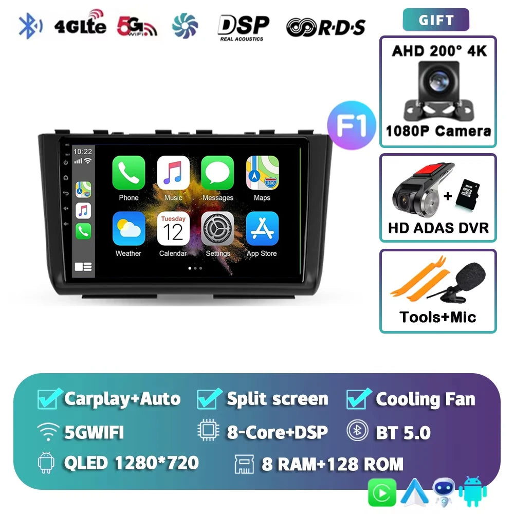 For Hyundai Creta 2 IX25 2021 2K 12+256 QLED Android 15 CarPlay Car Radio Multimedia Video Player GPS stereo Head Unit 4G WIFI