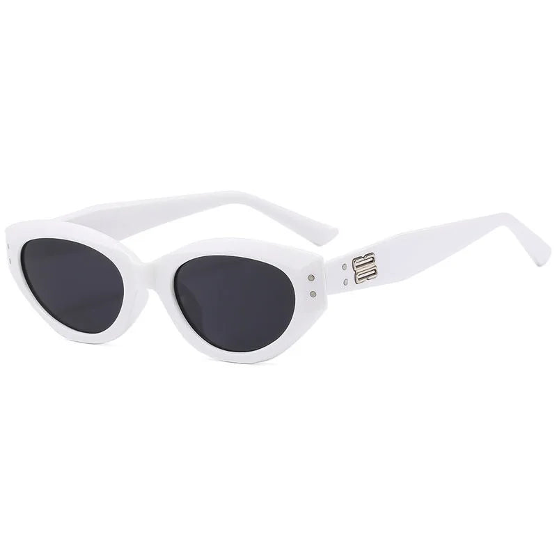 5 PCS Cat Eye European American Style Cool Hot Girl Summer Sunscreen Sunglasses