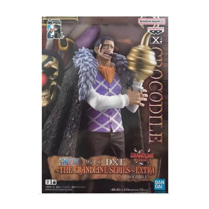 【IN STOCK】Original Banpresto DXF The Grandline Series Extra One Piece Crocodile 17cm Figure Collectible Model Toy Gift