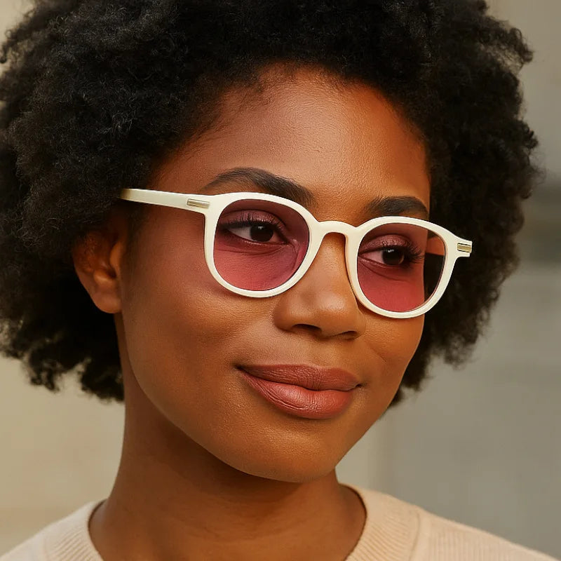 JNPCXI New Fashion Square Sunglasses Women Gradient Shades UV400 Retro Rivets Men Trending Leopard Sun Glasses