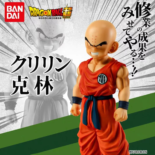 Hot 18cm Dragon Ball Z Anime Figures  Super Krillin PVC Action Figures Model Desktop Decoration Collection Toys For Kids Gifts