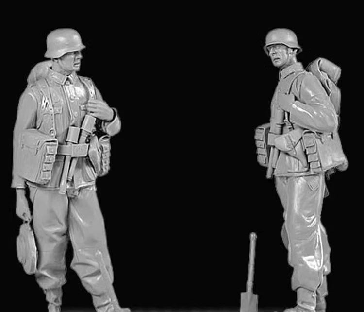 1: 16 Casting Resin Model Grey Kit Battlefield Engineering Infantry 1-Person Model Requires Assembly Unpainted