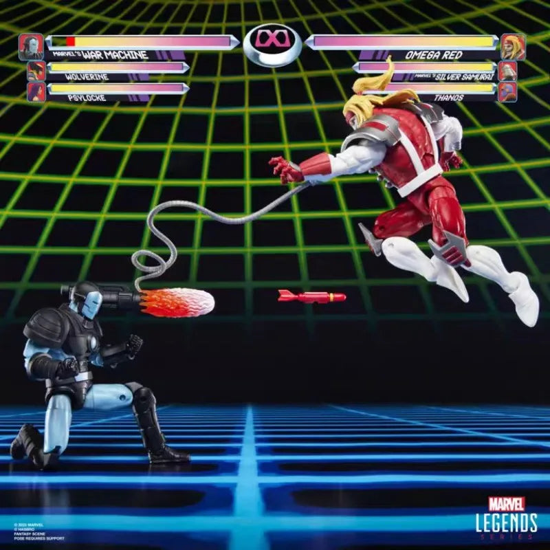Original Hasbro Marvel Legends Series Gamerverse Wolverine Vs Silver Samurai/War Machine Vs Omega Red Action Figure Toys Model