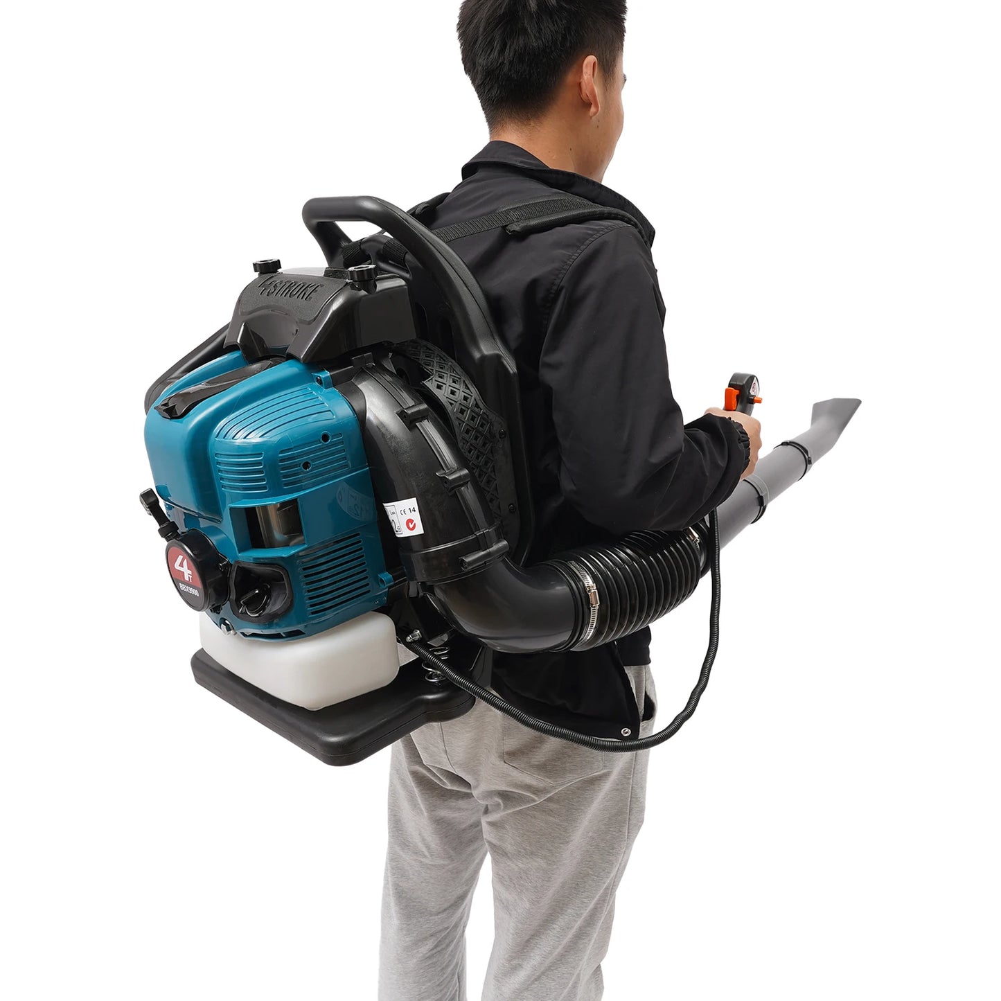 Gasoline Leaf Blower 4 Stroke Cordless Petrol Backpack Leaf Air-cooled Blower