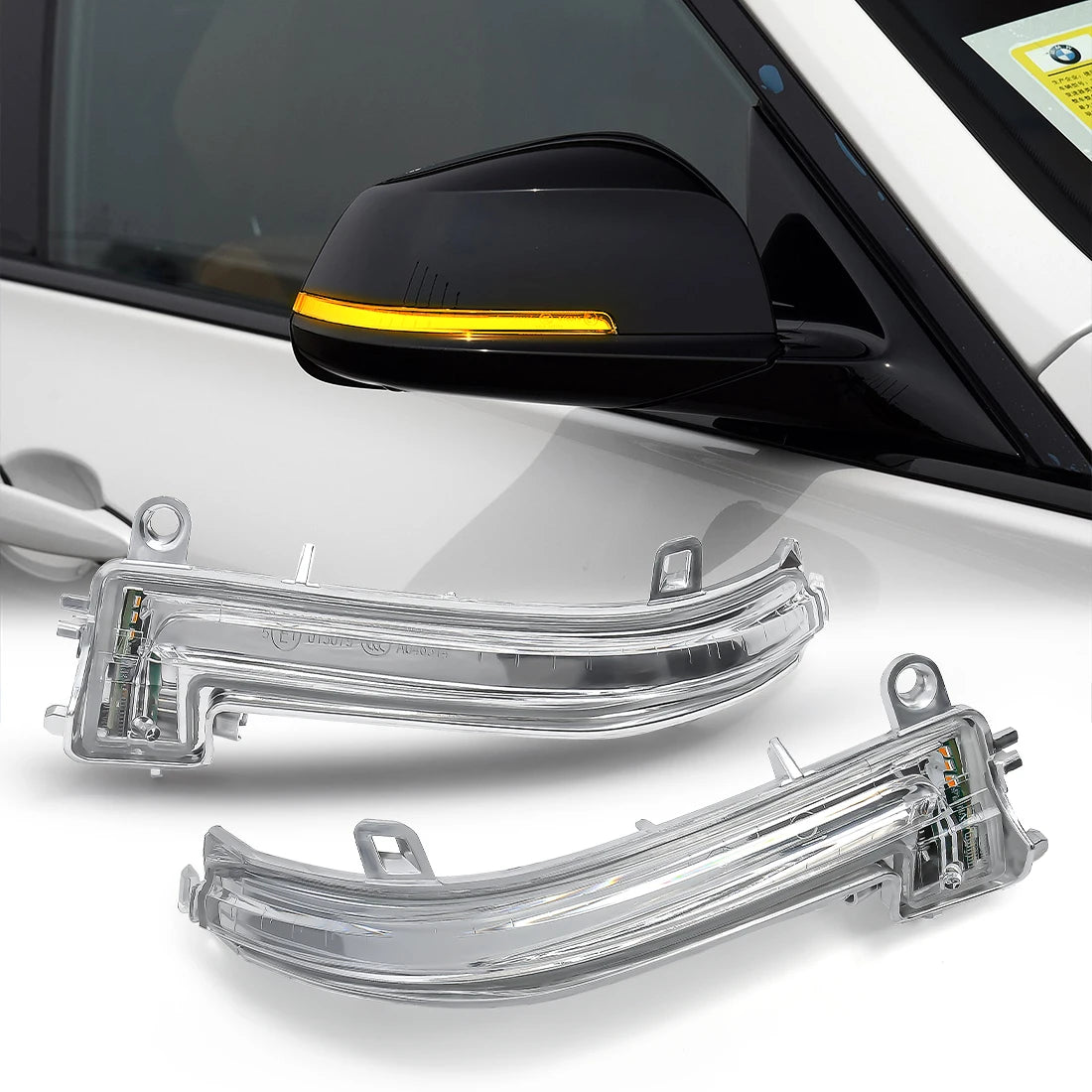 Side Mirror LED Turn Signal Lights For BMW 1 2 3 4 Series F20 F21 F22 F32 F30 F31 F34 GT F35 Rearview 63137280771 63137280772