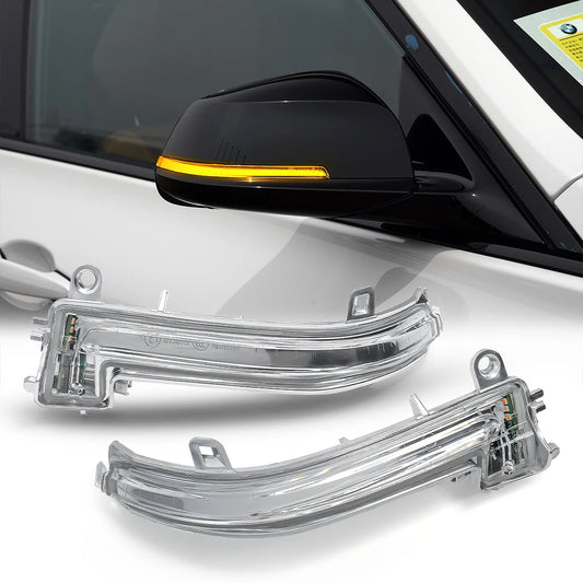 Side Mirror LED Turn Signal Lights For BMW 1 2 3 4 Series F20 F21 F22 F32 F30 F31 F34 GT F35 Rearview 63137280771 63137280772