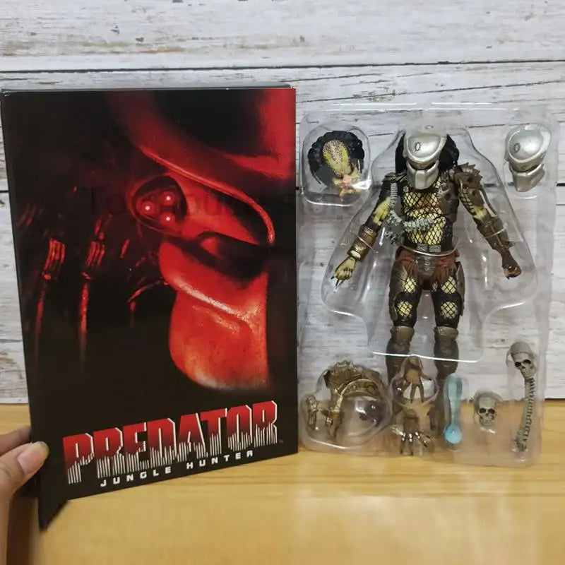 NECA Alien Jungle Hunter Predator Action Figure Model Toy Bookshelf