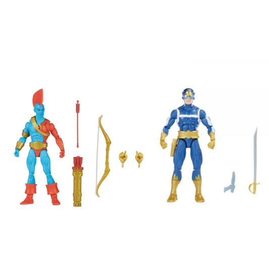 Marvel Legends Guardians of Galaxy Comic Yondu & Star Lord 6" Action Figure