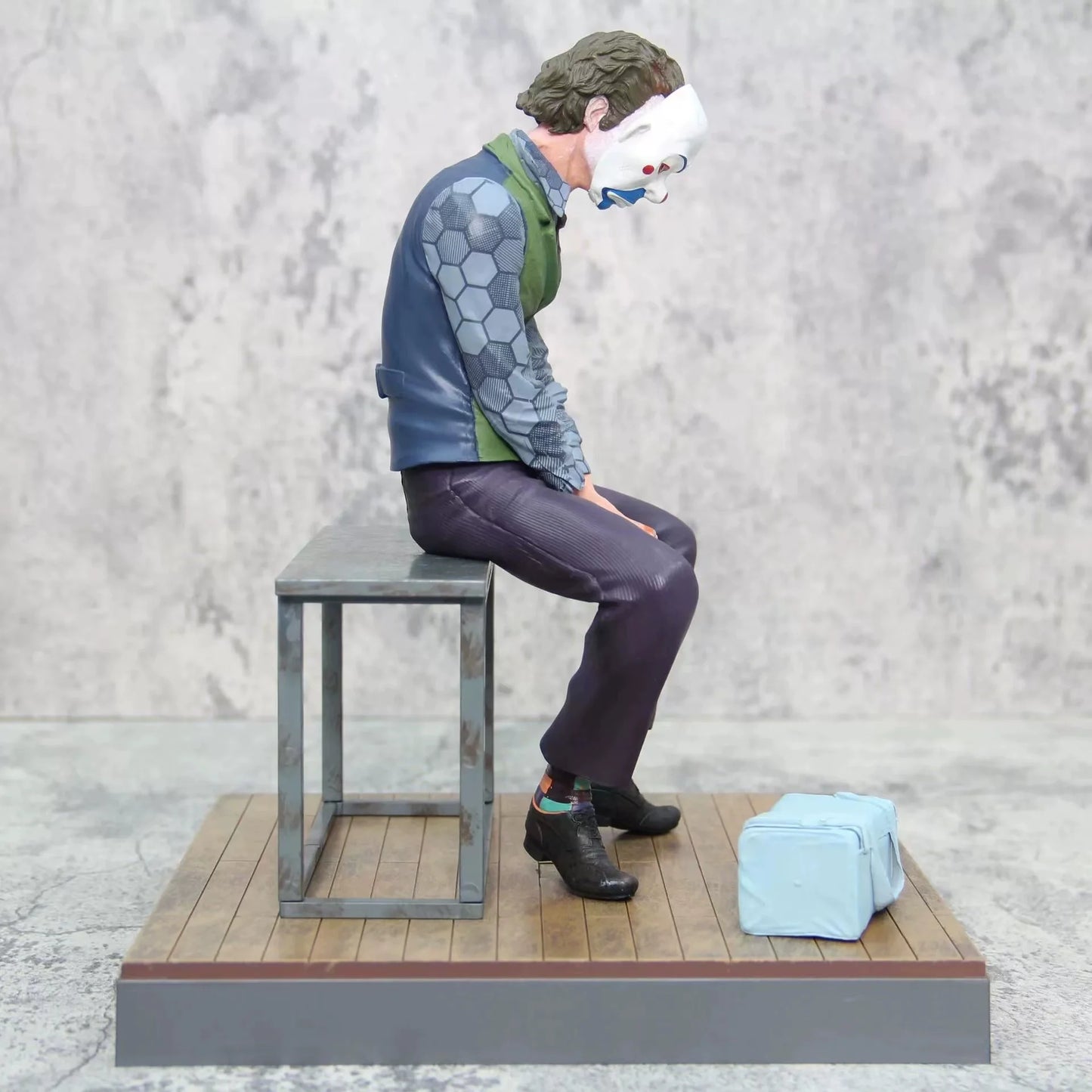 1/6 The Great Joker Heath Ledger Suicide Team Handmade Decor Action Figure Scene