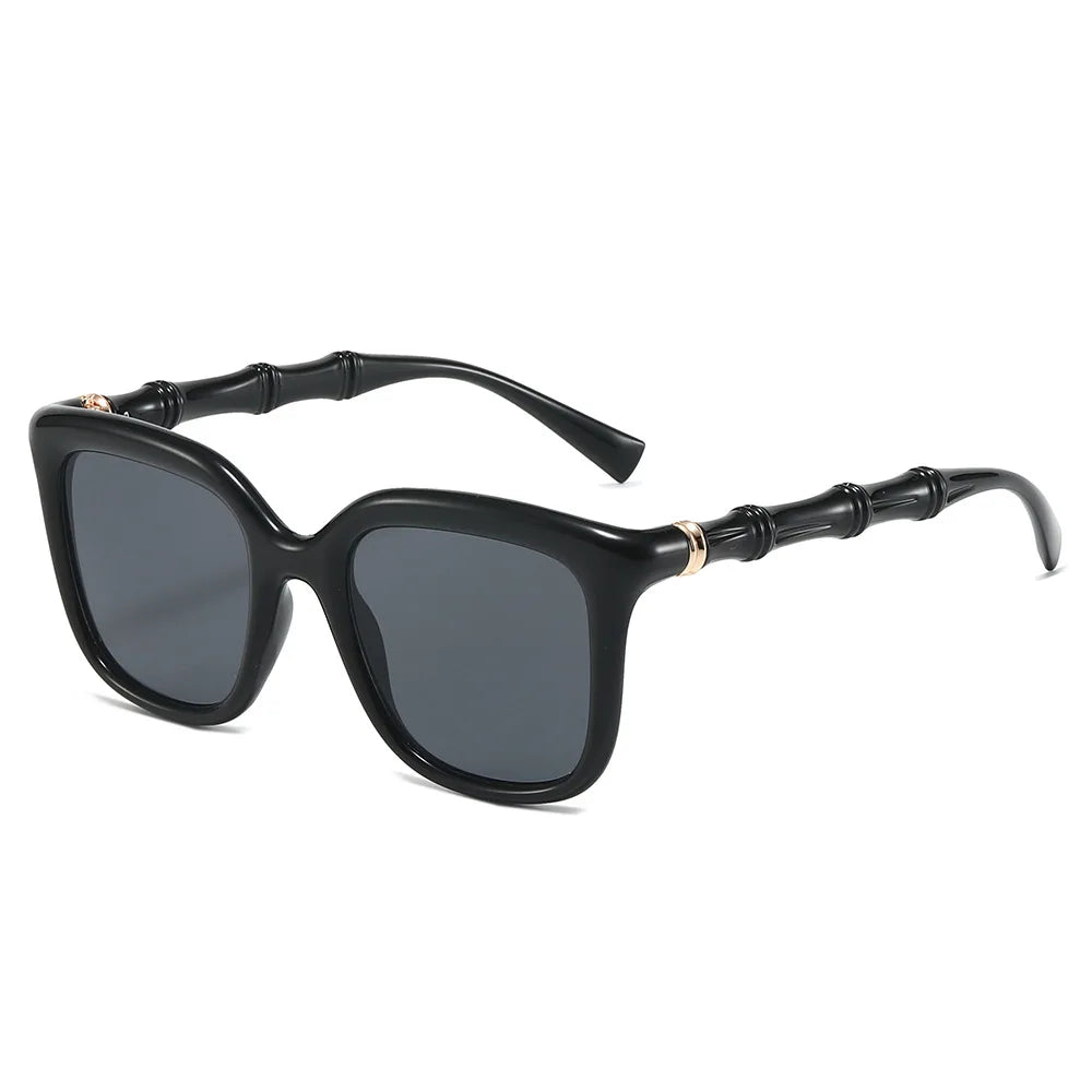 JNPCXI Luxury Square Sunglasses Women Men Gradient Lens Multi-color Shades for Driving Travel Beach