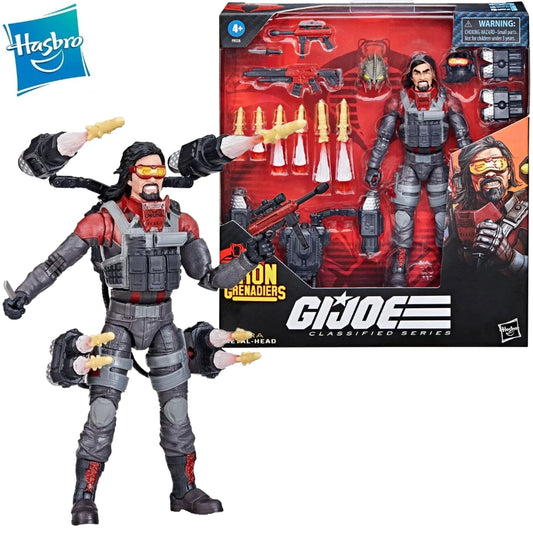 G.I. Joe Classified Series 6" 118 Iron Grenadier Cobra Metal Head Action Figure