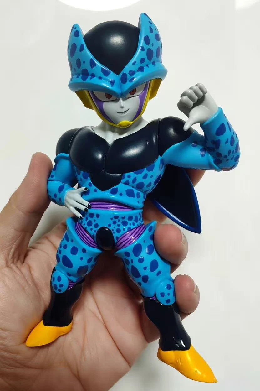 Anime Dragon Ball Z Cell Junior Figure Mini Cell Action Figures Pvc Statue Collection Model Toys Gifts