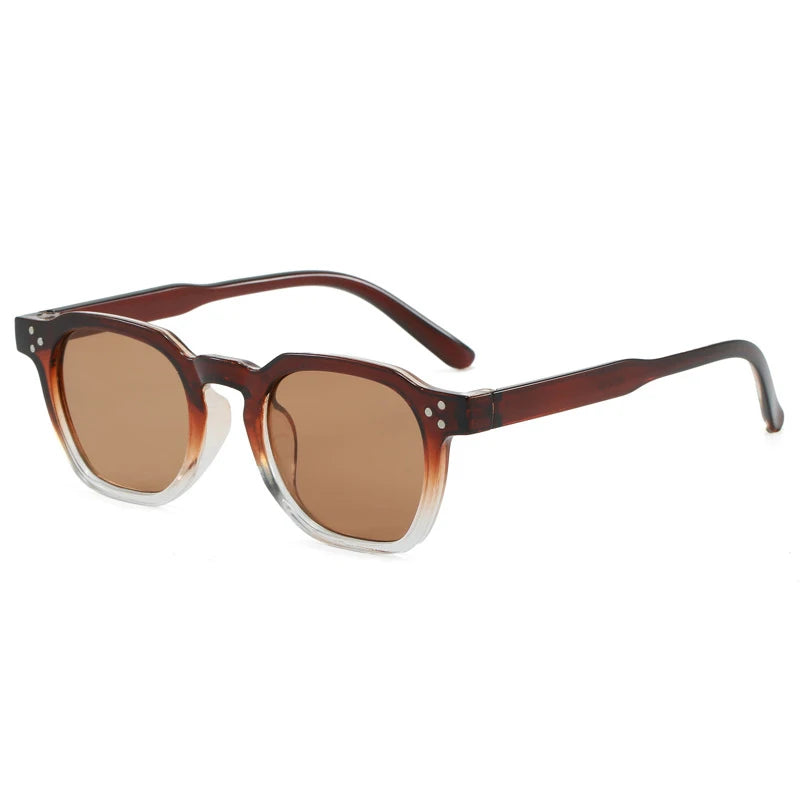 JNPCXI Fashion Square Sunglasses Women Men Vintage Trend Luxury Eyeglass Frame Male Female Glasses Frame UV400