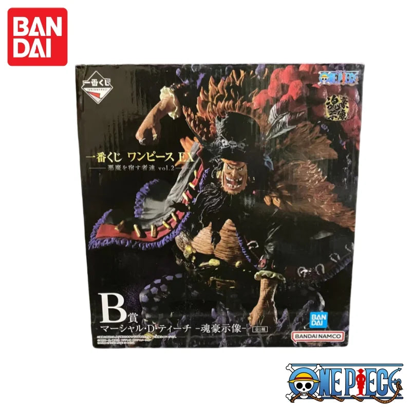 Special OfferOriginal Bandai Ichiban Kuji One Piece Ex Akuma O Yadosushatachi Vol.2 Sabo Smoker Marshall D. Teach Anime Figure M