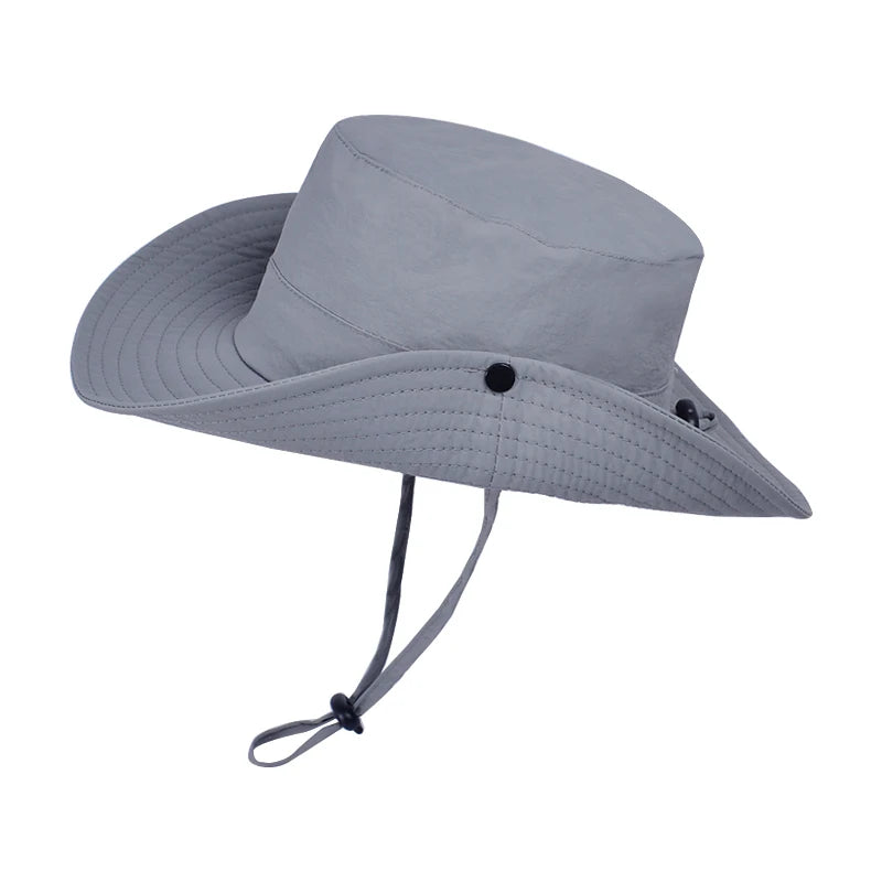 Xinbaoguan 100% Nylon 9255 Spring/Summer Big Eaves Sun Cap Men's Sun Cap Waterproof Quick Drying Fisherman's Hat