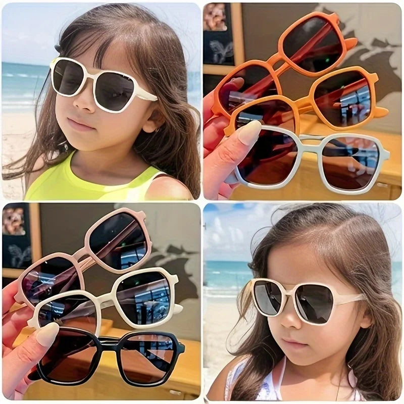 Children's High-definition Fashionable Glasses for Boys and Girls Birthday Gift Box Decoration Glasses