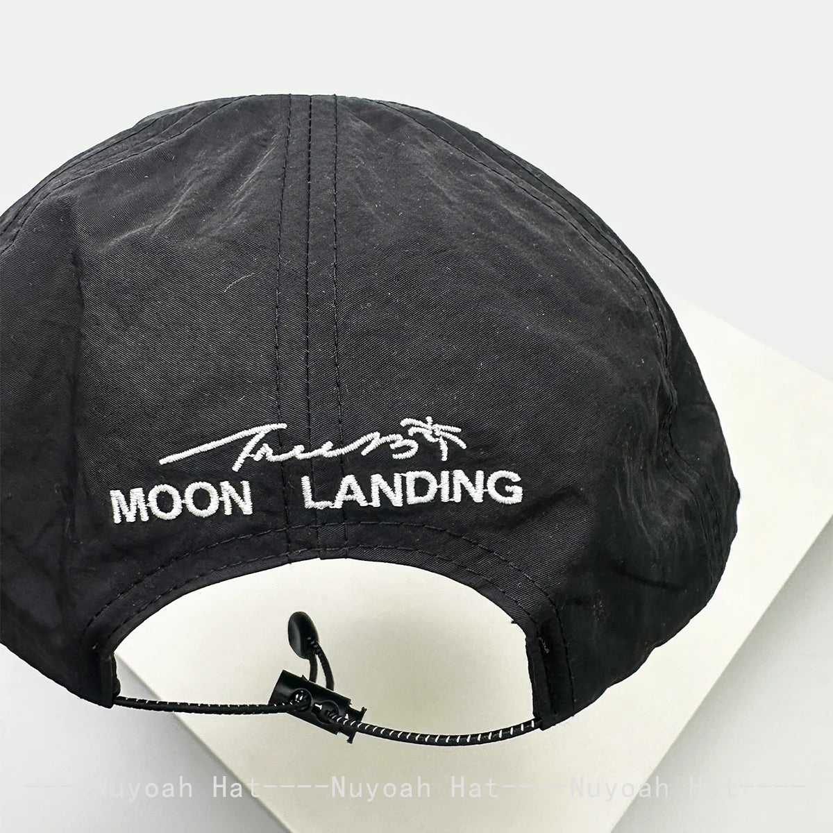 New Men Women Korean Quick-dry Embroidered Letters Baseball Hats Sunshade Drawstring Versatile Peaked Caps ins Fashion Flat Brim