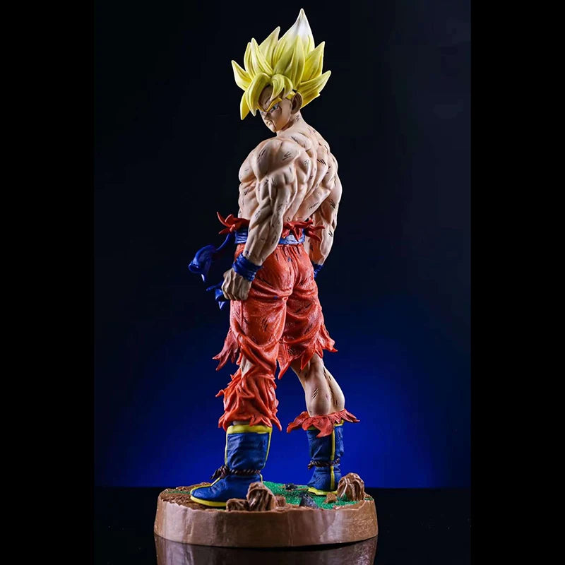 43CM Dragon Ball Z Figure Son Goku Namek Super Saiyan Figurine PVC Action Figures GK Statue Collection Model Toys for Children