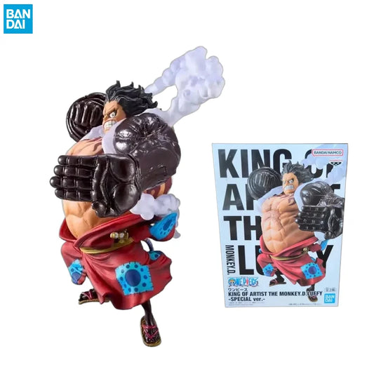 【IN STOCK】Original Banpresto King Of Artist One Piece Monkey D. Luffy Gear 4 Bounce Man Special Ver. 15cm Figure