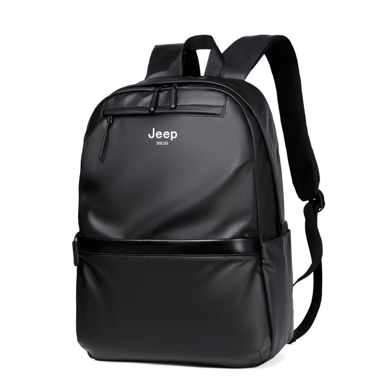 JEEP BULUO Men Ultralight Backpack Soft Backpack Laptop Waterproof Travel Bag