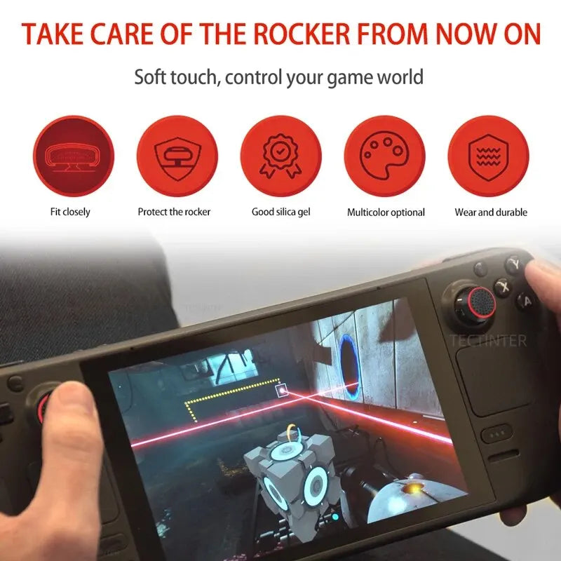 4Pcs Silicone Gel Thumb Grips Cover,Sony PS5/PS3/PS4, XBOX 1 Series X S/Xbox360