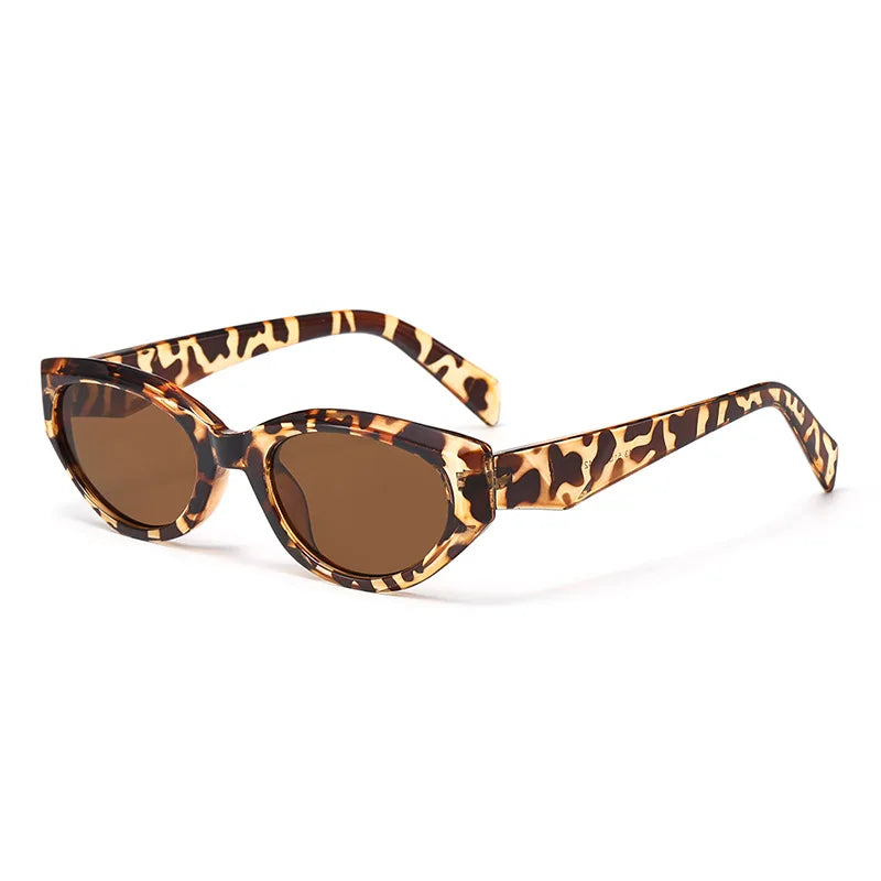 JNPCXI Retro Cat Eye Sunglasses Women Luxury Fashion Punk Sun Glasses for Ladies Shades Retro Eyewear UV400