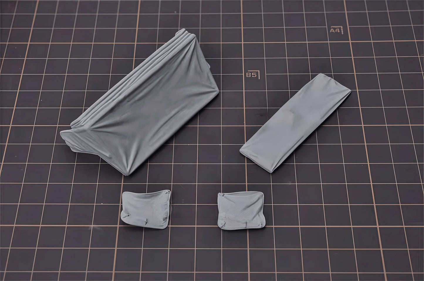 1/35 Cast Resin Model Assembly Kit, Sd.kfz 7/1 Half Track Anti-aircraft Gun Resin Shed, Unpainted