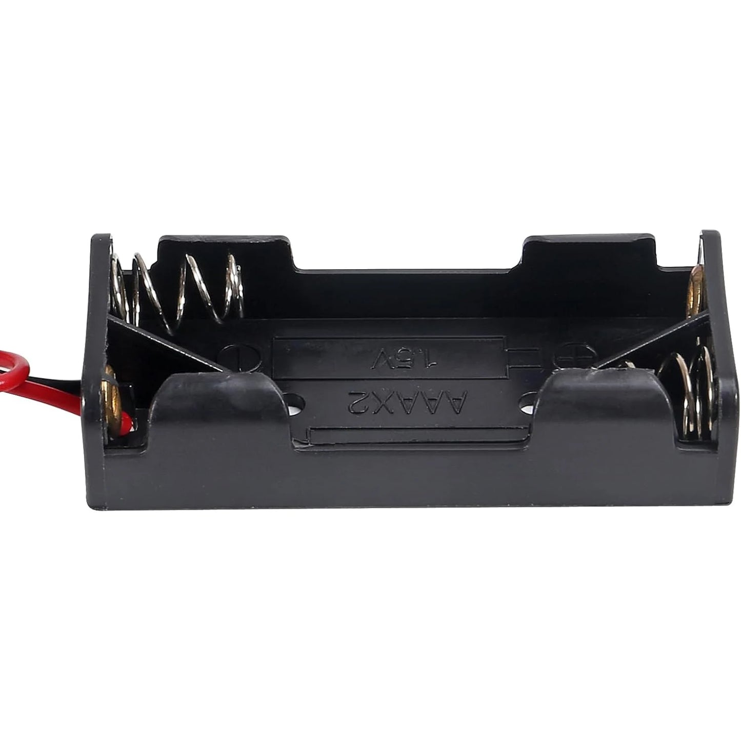 10pcs AAA Battery Holder 2X 1.5V AAA Battery Power Case Plastic Box with Wire Applicable for Electronic Toy Home Appliance Remot