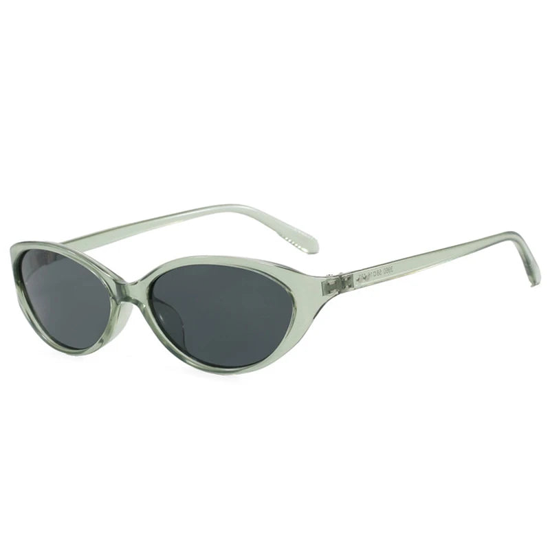 JNPCXI New Ins Popular Fashion Cat Eye Women Sunglasses Shades UV400 Retro Candy Color Men Sun Glasses