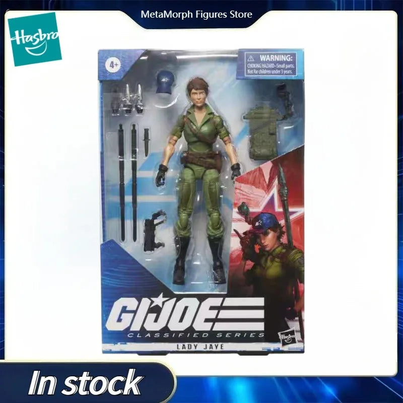 Original Hasbro G.I. Joe Classified Series LADY JAYE Anime Figures Toys Models Collection
