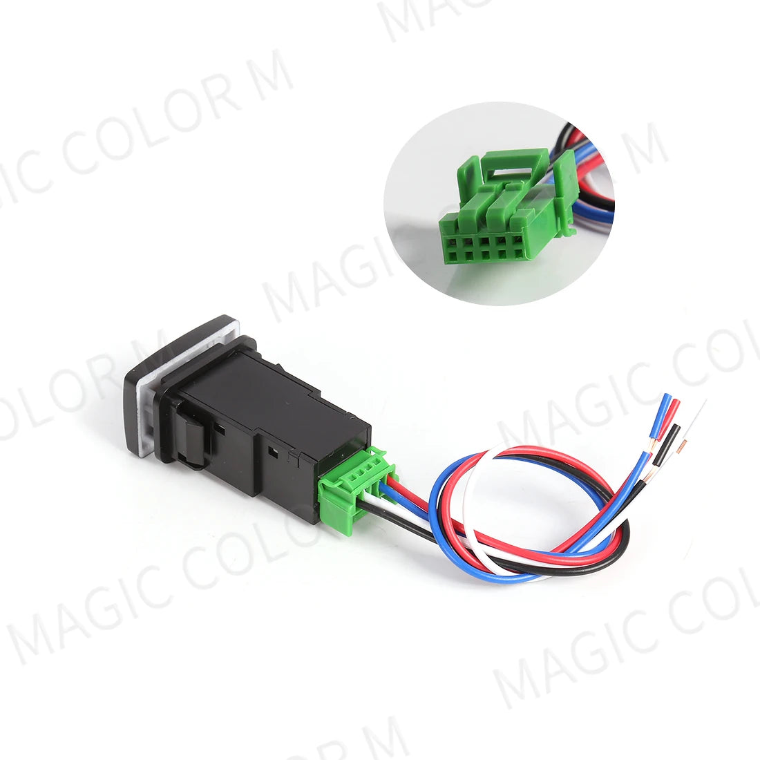 Fog Light Socket Switch Indicator LED On Off Push Button For Toyota Honda Nissan Mitsubishi Ford Suzuki Kia Car Accessories 12V