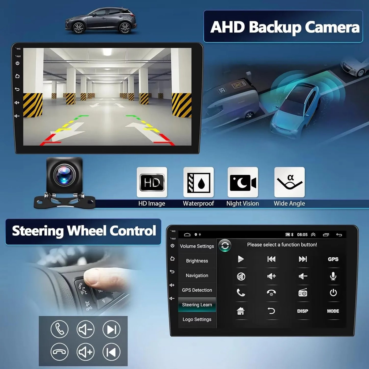 Android 15 For Toyota Rush J200 1 2006 - 2018 2K QLED Android Car Radio Multimedia Video Player GPS stereo CarPlay Head Unit 4G