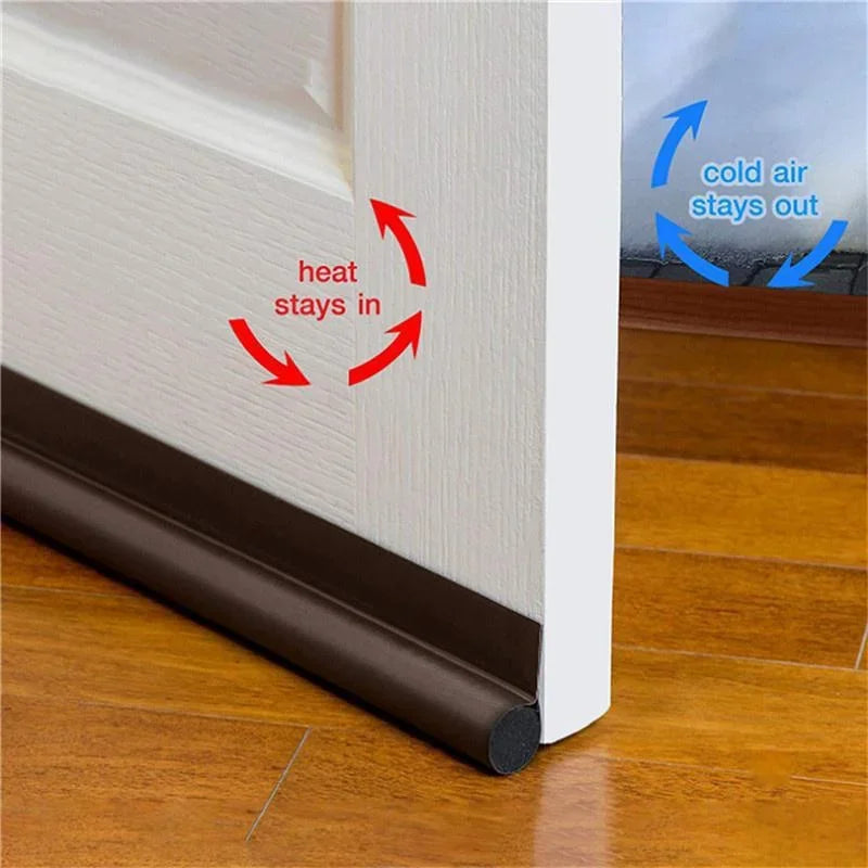 Door Bottom Draft Stopper Weather Stripping Door Sweep Under Door Draft Blocker Insulator Weatherstrip House Acoustic Foam