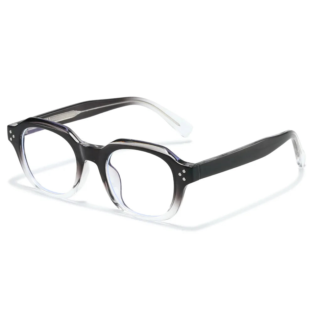 JNPCXI New Acetate Glasses Frames for Men Protect Eyes Anti Blue Light Square Fashion Eyeglasses Optical Eyewear