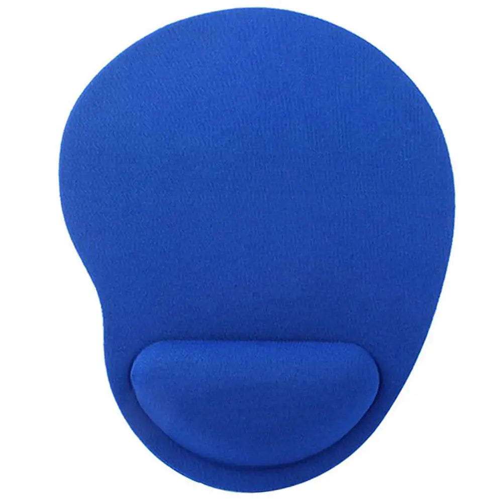 Ergonomic Wrist Rest Mouse Pad with Memory Foam - Non-Slip Gel Support Wrist Pad for Computer PC Laptop, Comfortable Office Desk Mat for Gaming & Work, Pain Relief Wrist Cushion