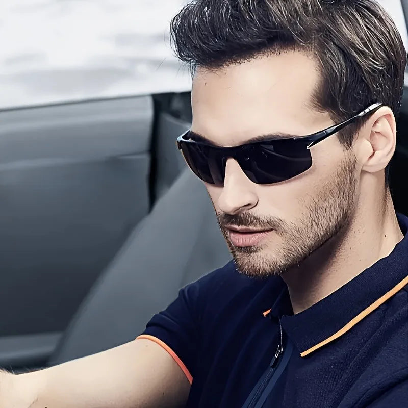 Men'S Lightweight Fashion Glasses Style Driving Protection Durable & Stylish for & Casual Wear Black Frame with Everyday Eyewear