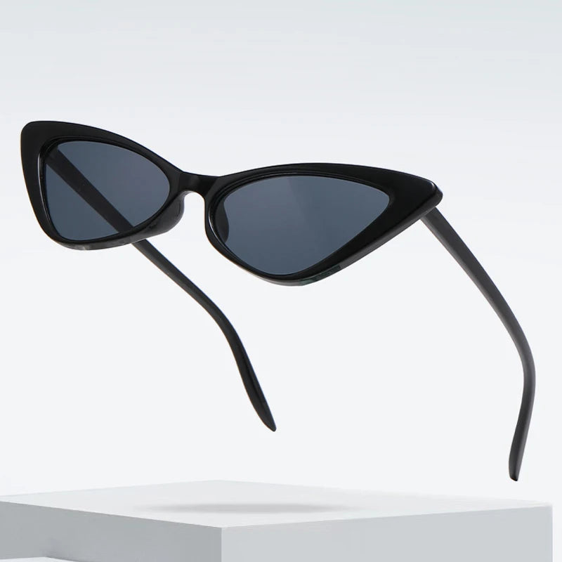 JNPCXI New Fashion Cat Eye Sunglasses Women Vintage Blue Leopard Sun Glasses Lady Retro Shades Eyeglasses Female UV400