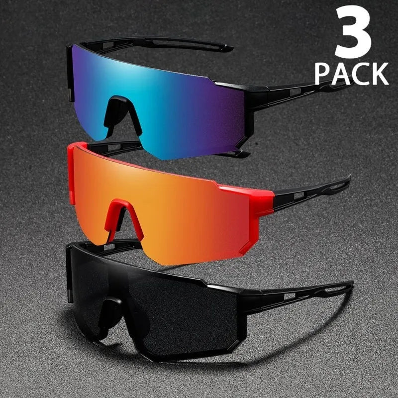 3 Pairs of Men's and Women's New Fashionable Glasses Suitable for Giving To Family and Friends